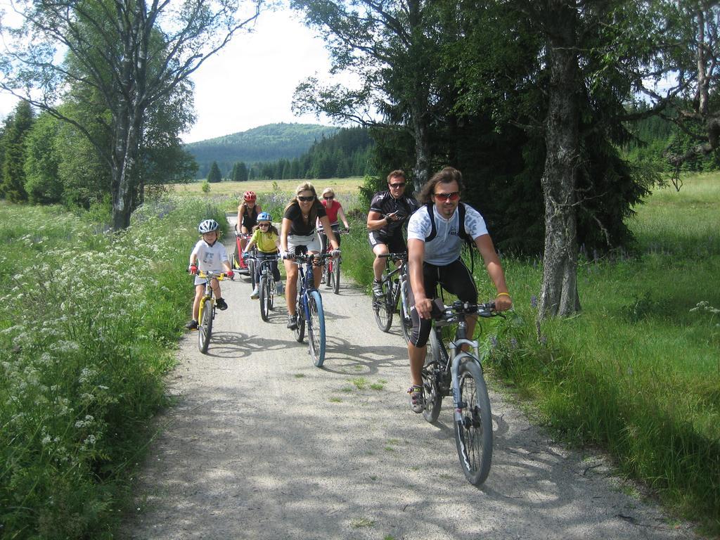 Penzion Farma Žleby Ceske Zleby Esterno foto